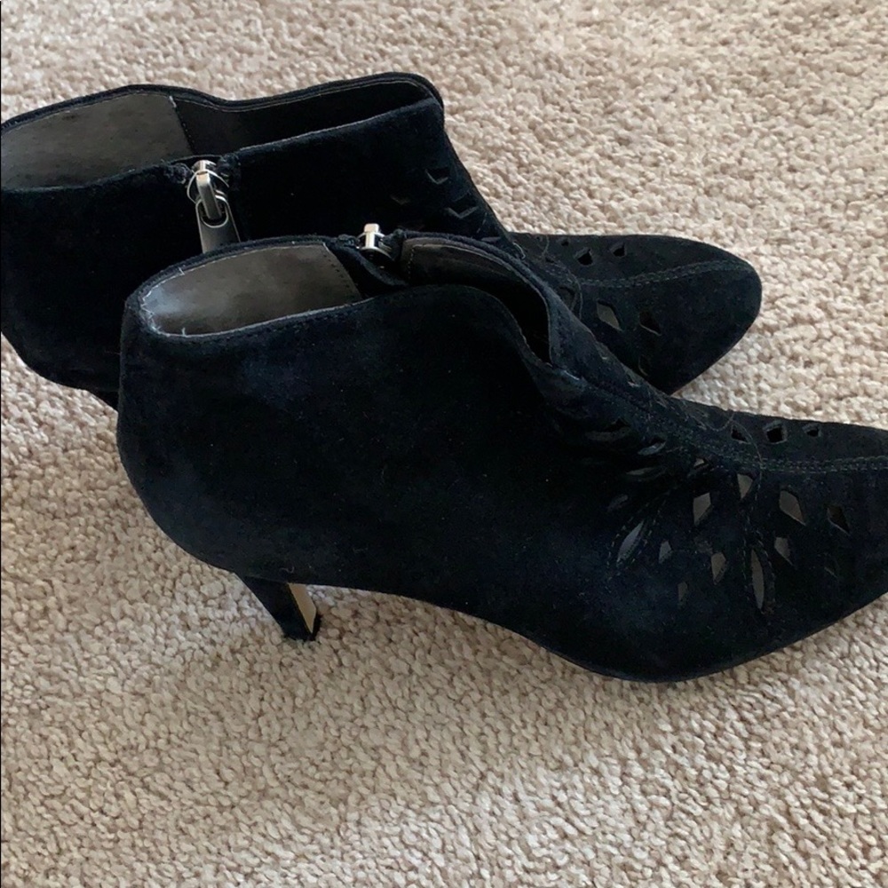 Beautiful Black unique style booties!!!